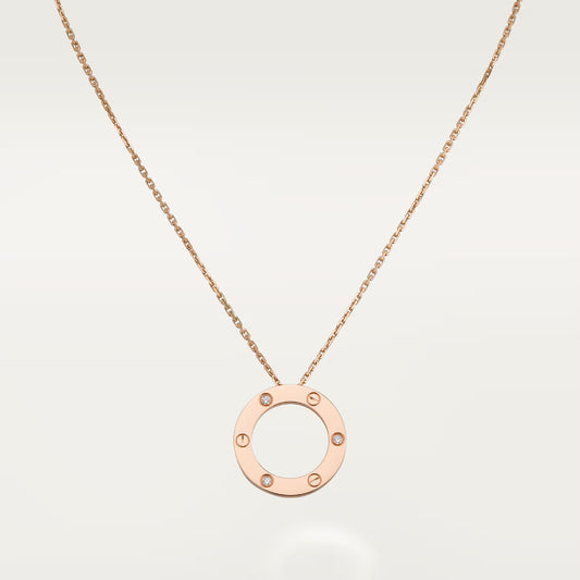 Love Pendant 3 Diamonds
