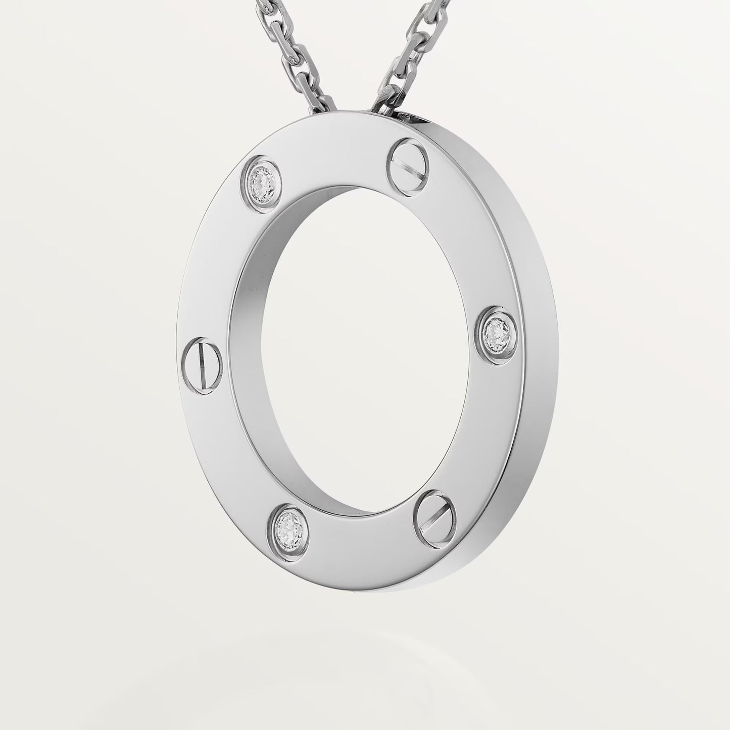 Love Pendant 3 Diamonds
