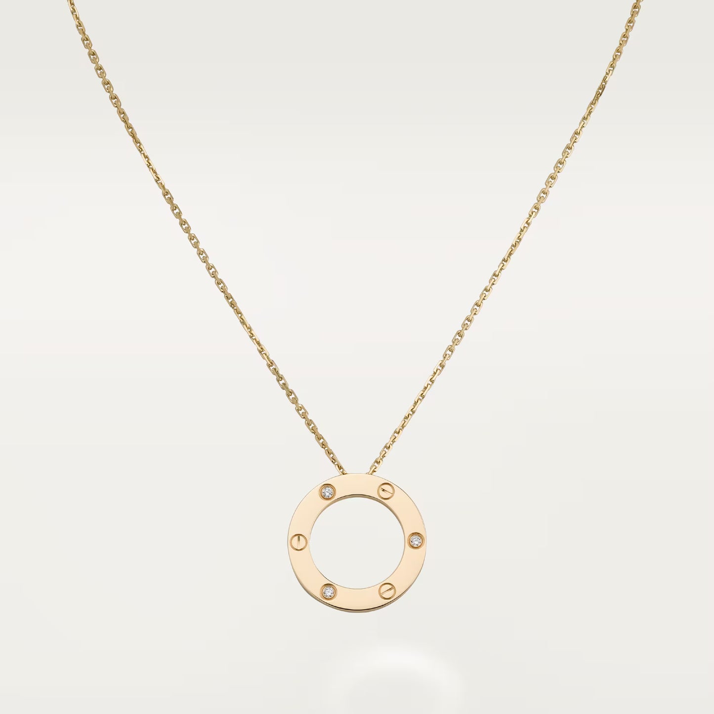 Love Pendant 3 Diamonds