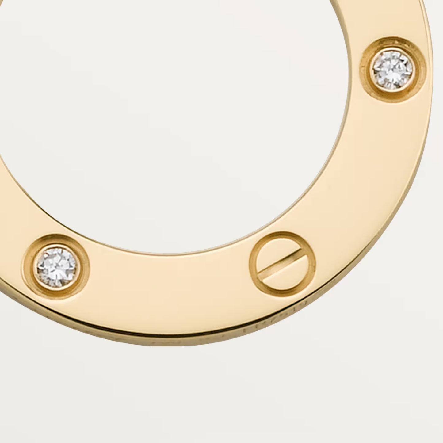 Love Pendant 3 Diamonds