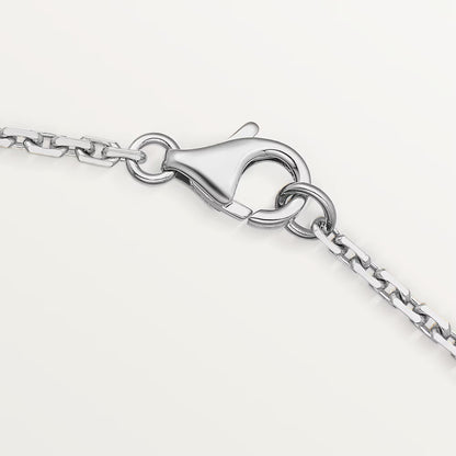Love Pendant Half Paved