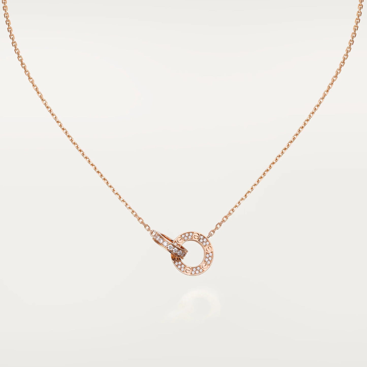 Love Pendant Paved