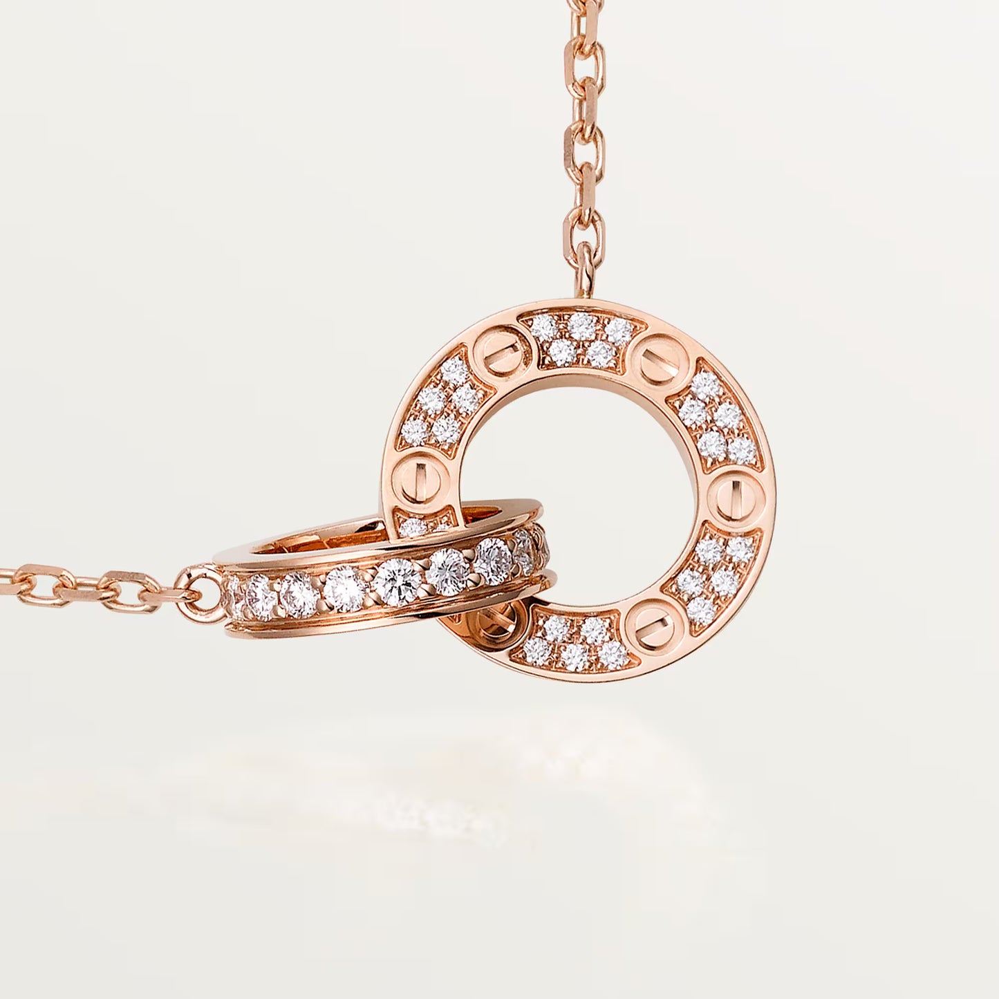 Love Pendant Paved