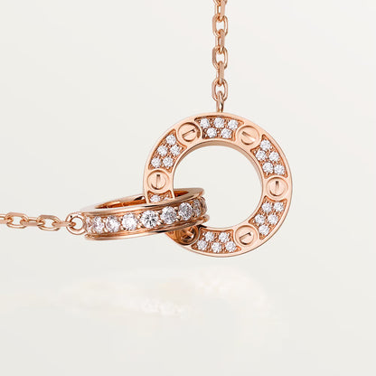 Love Pendant Paved