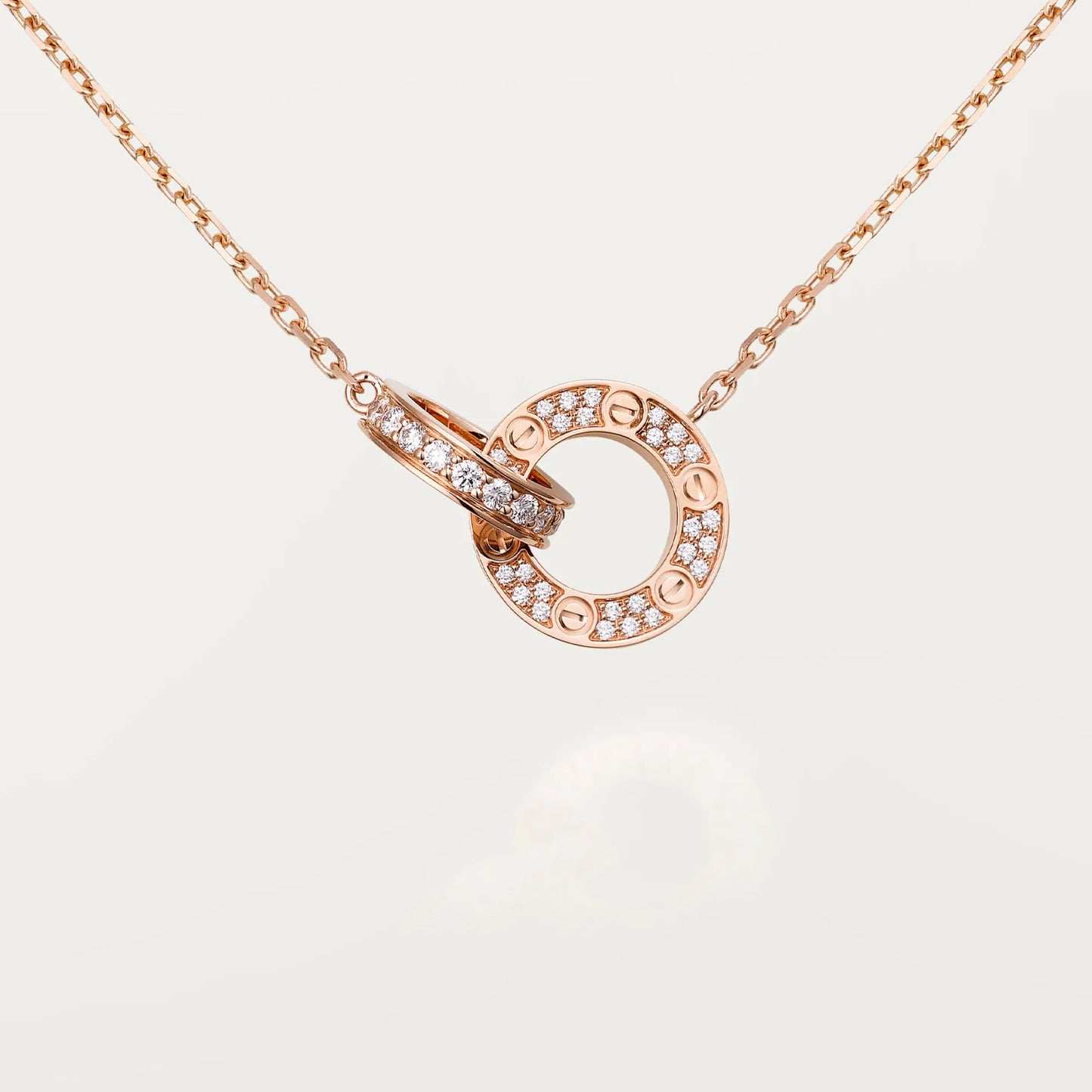 Love Pendant Paved