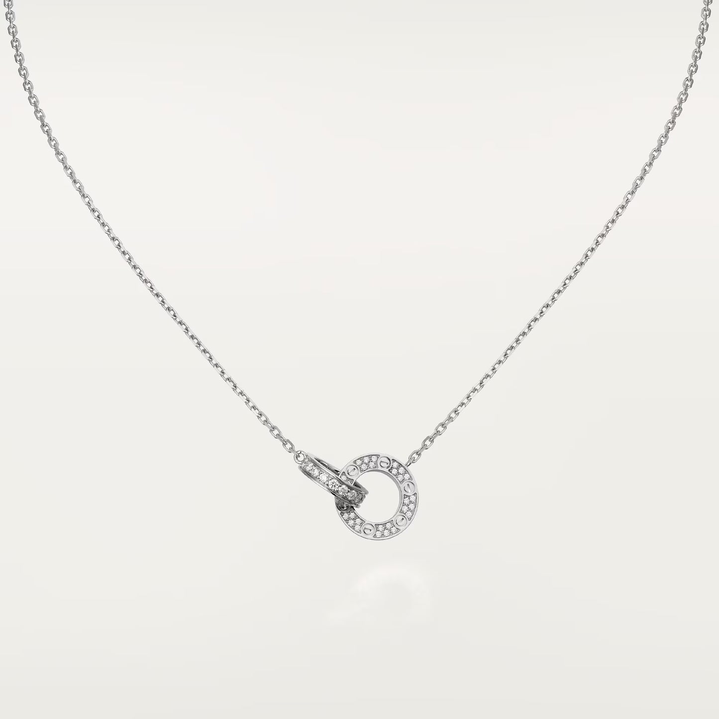 Love Pendant Paved