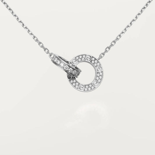 Love Pendant Paved