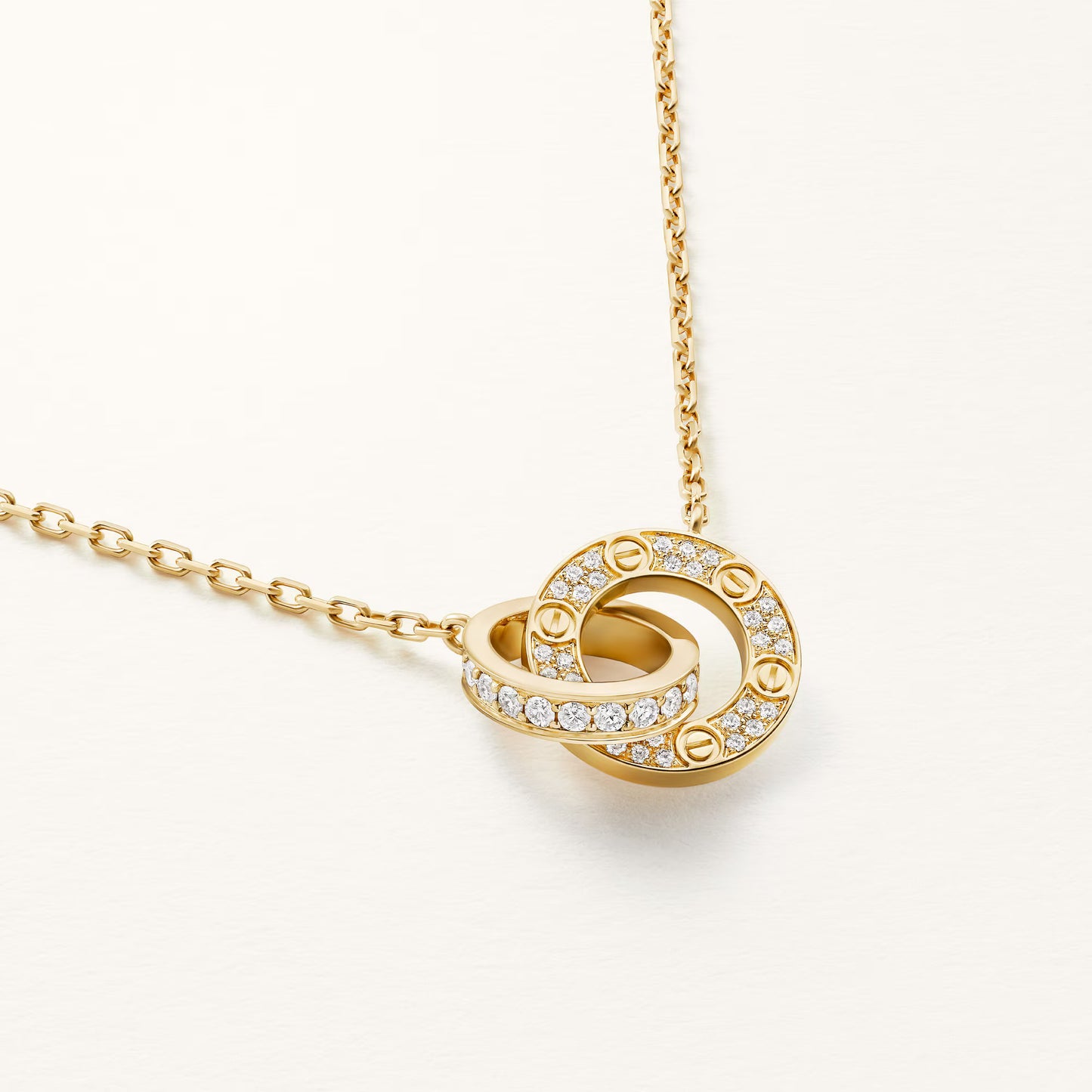 Love Pendant Paved