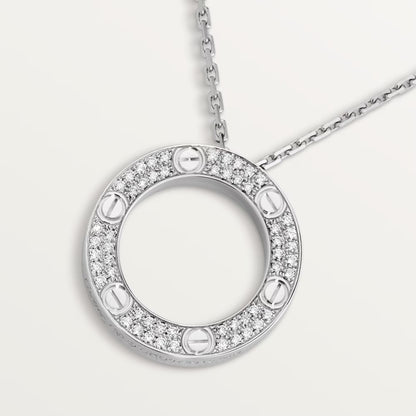 Love Pendant Paved