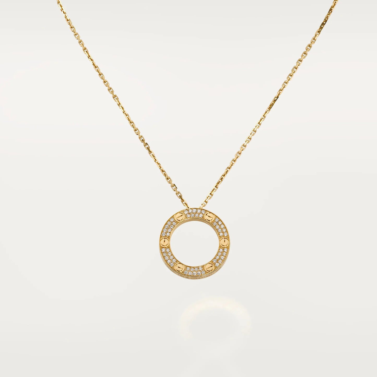 Love Pendant Paved