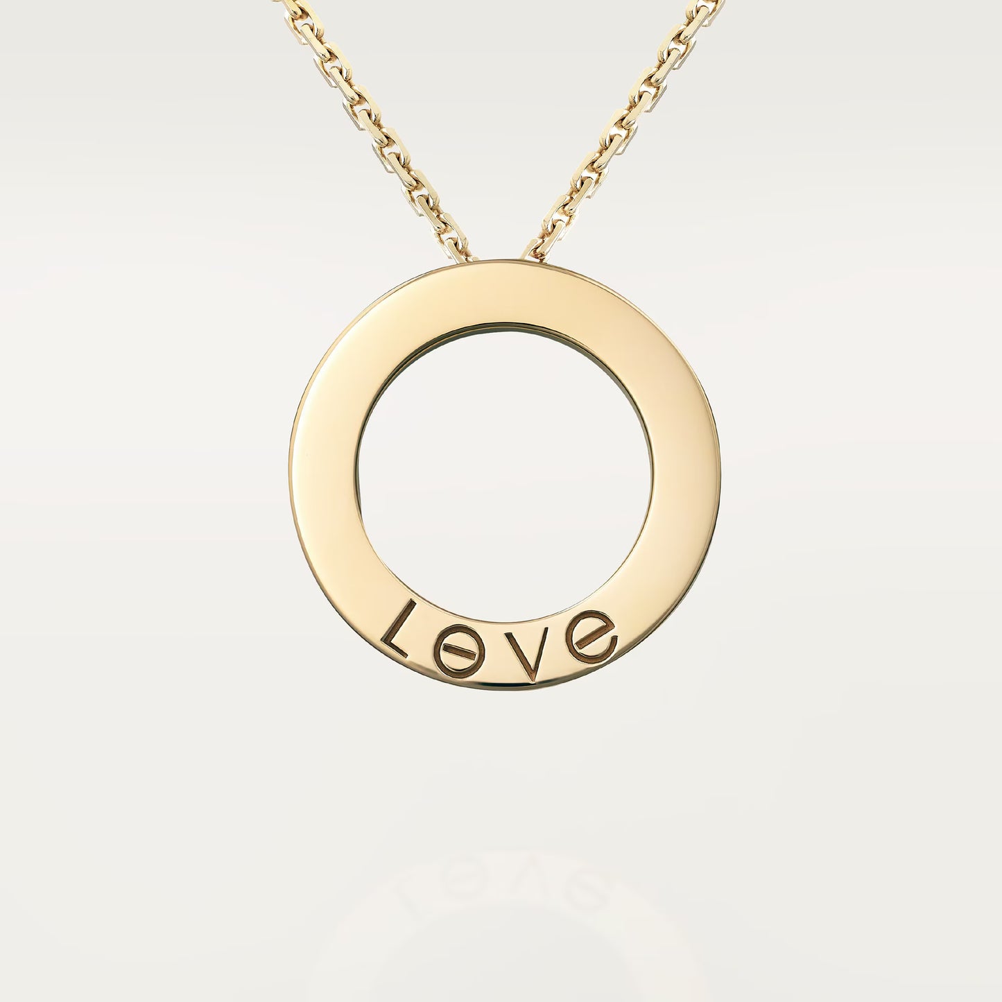 Love Pendant Paved