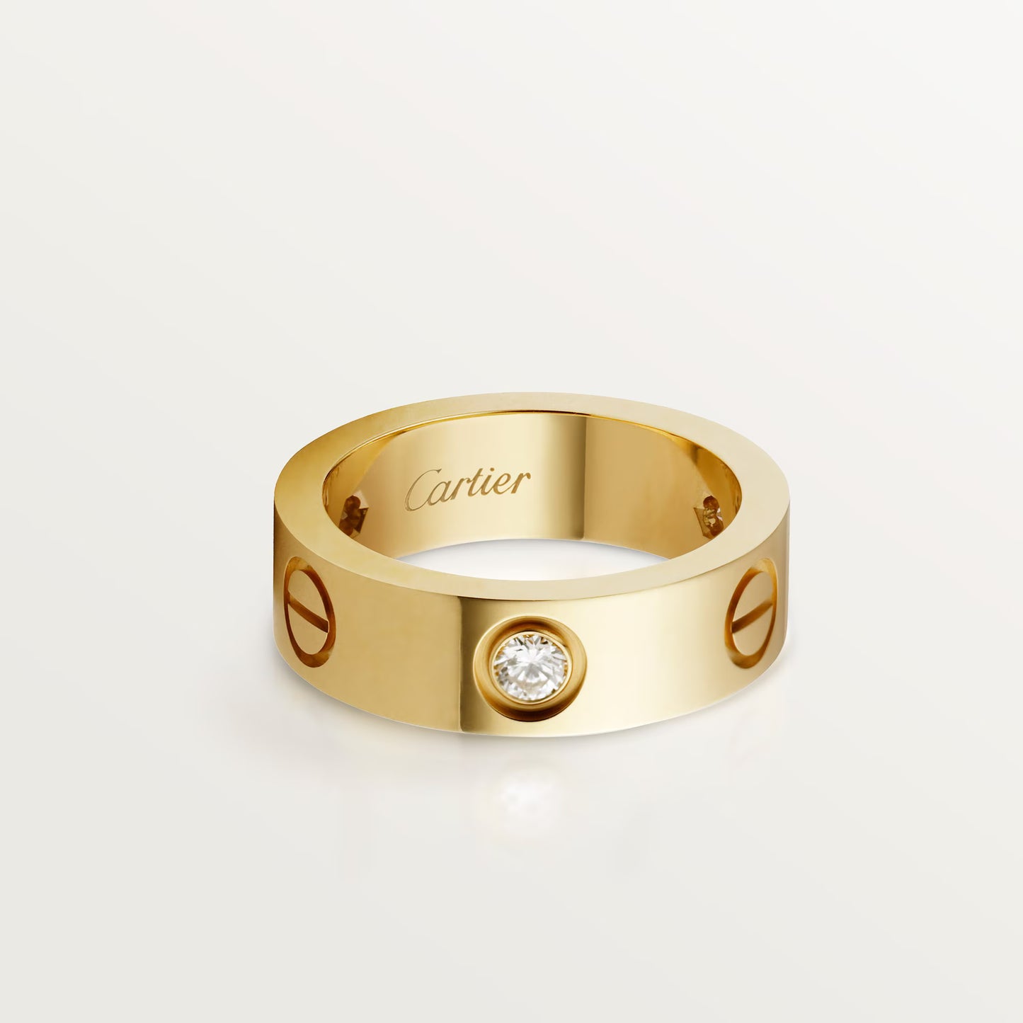 Love Ring Classic 3 Diamonds