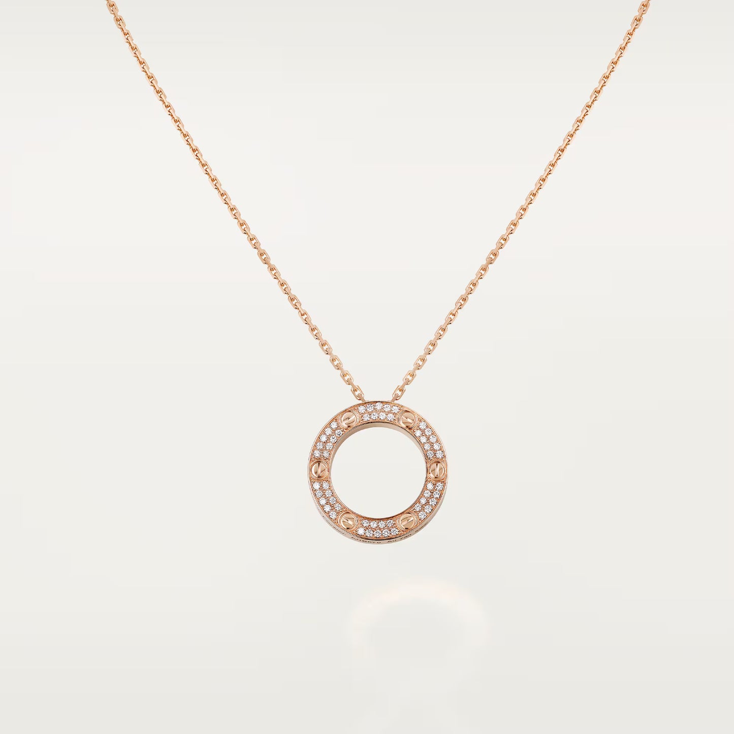 Love Pendant Paved