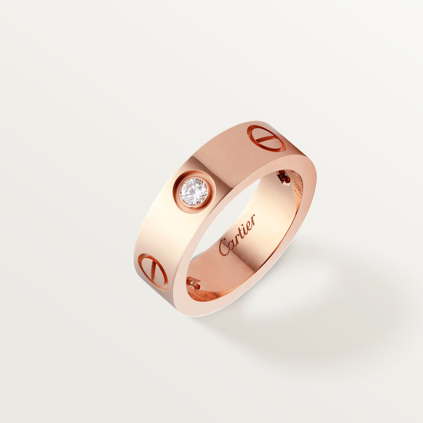 Love Ring Classic 3 Diamonds