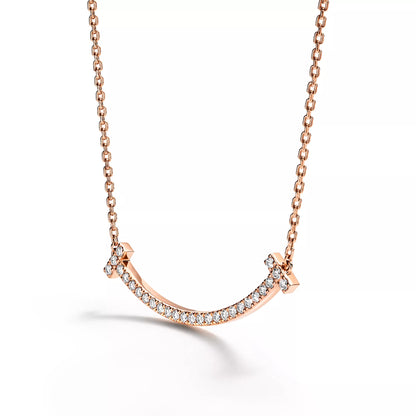 Medium Smile with Diamonds