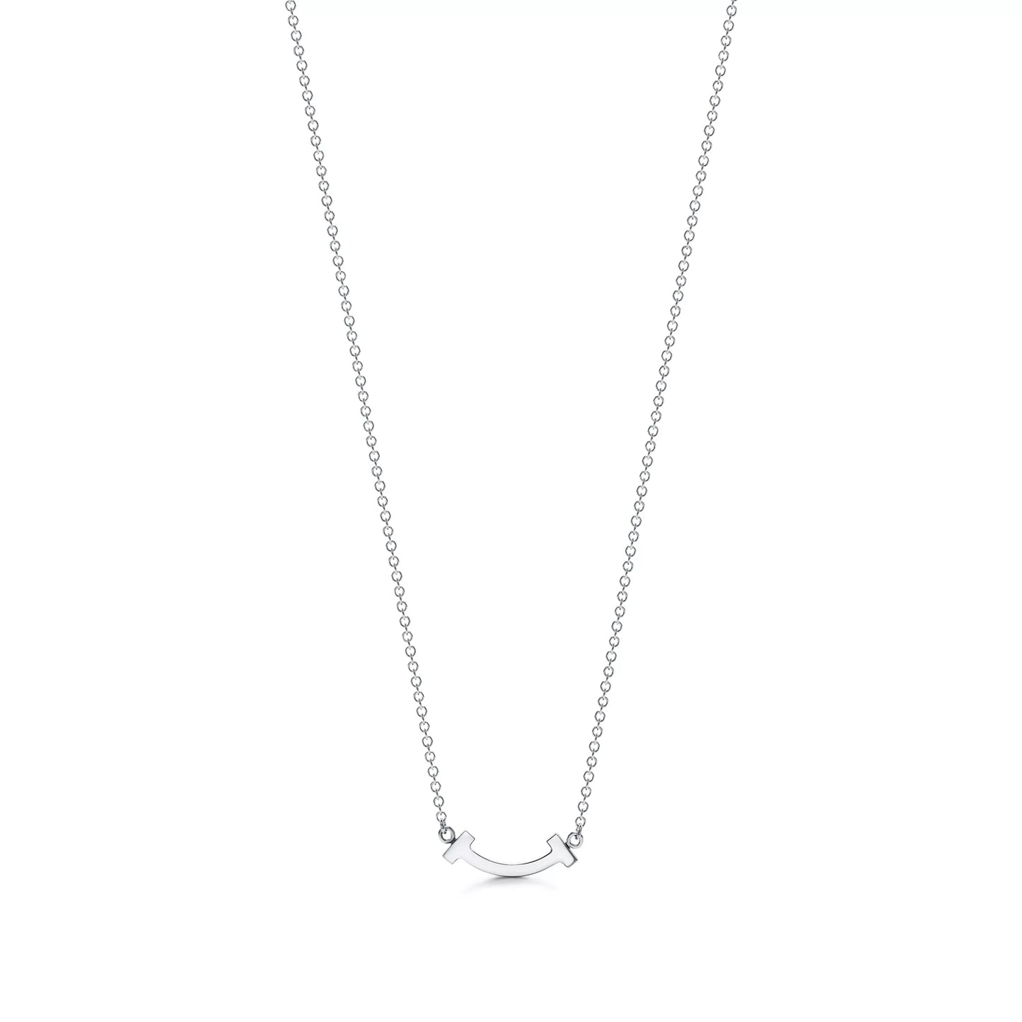 Smile Mini Pendant with Diamonds