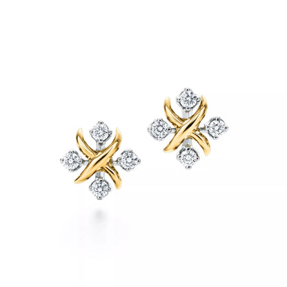 Sixteen Stone Classic Diamonds Studs
