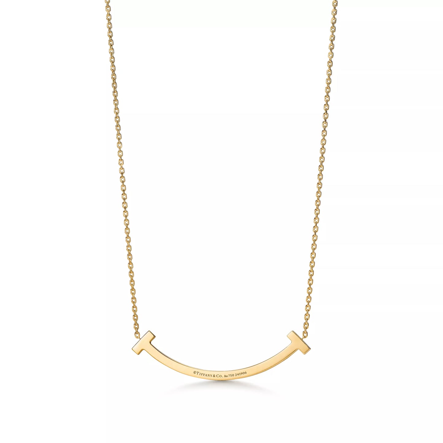 Smile Medium Pendant with Diamonds