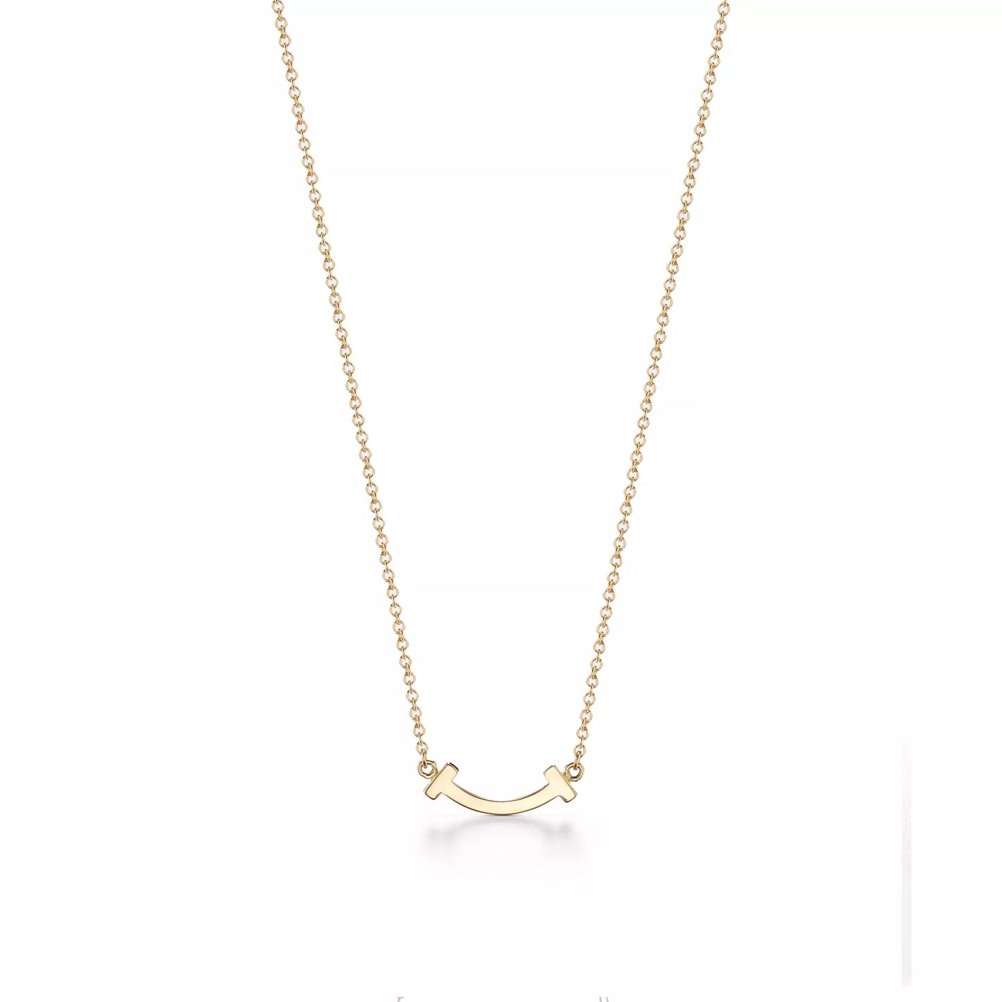 Smile Mini Pendant with Diamonds