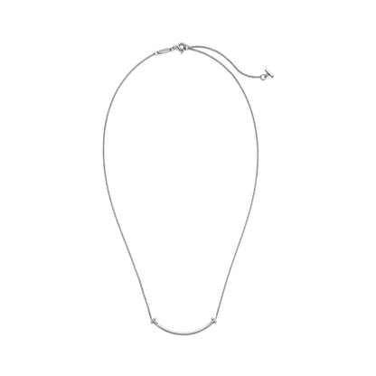 Smile Small Pendant with Diamonds