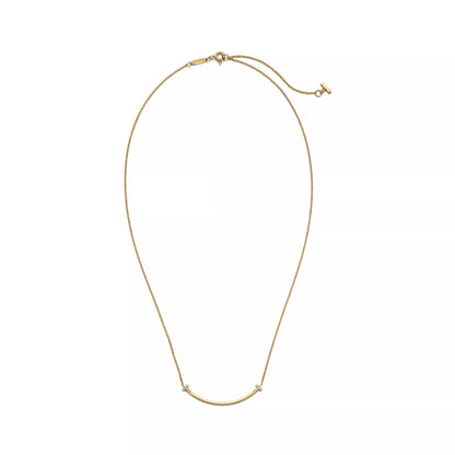 Smile Small Pendant with Diamonds