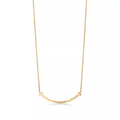 Smile Small Pendant with Diamonds