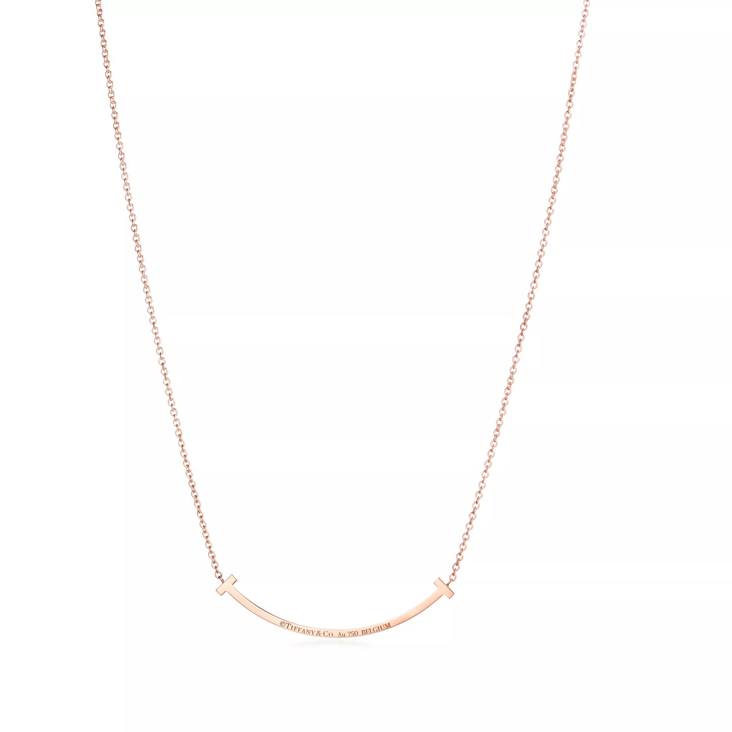 Smile Small Pendant with Diamonds