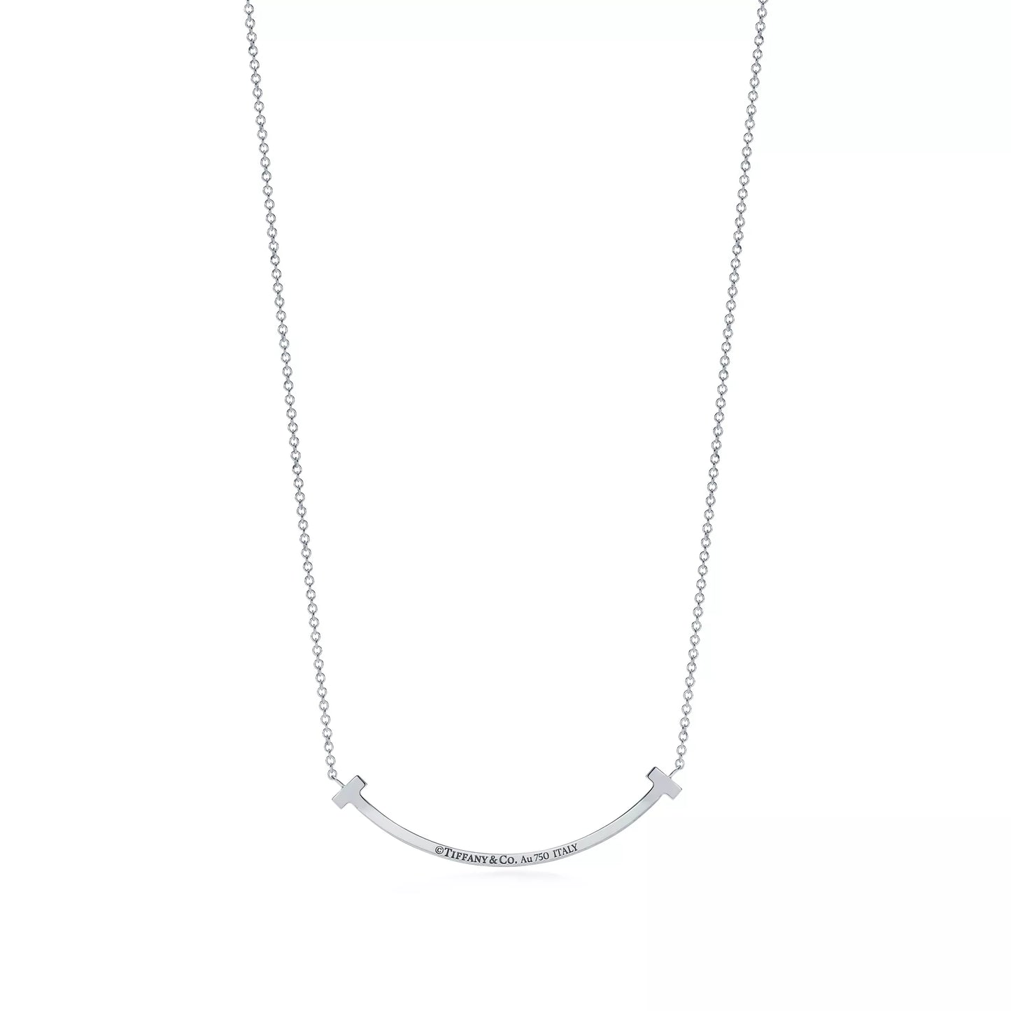 Smile Small Pendant with Diamonds