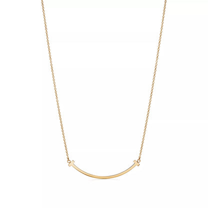 Smile Small Pendant with Diamonds