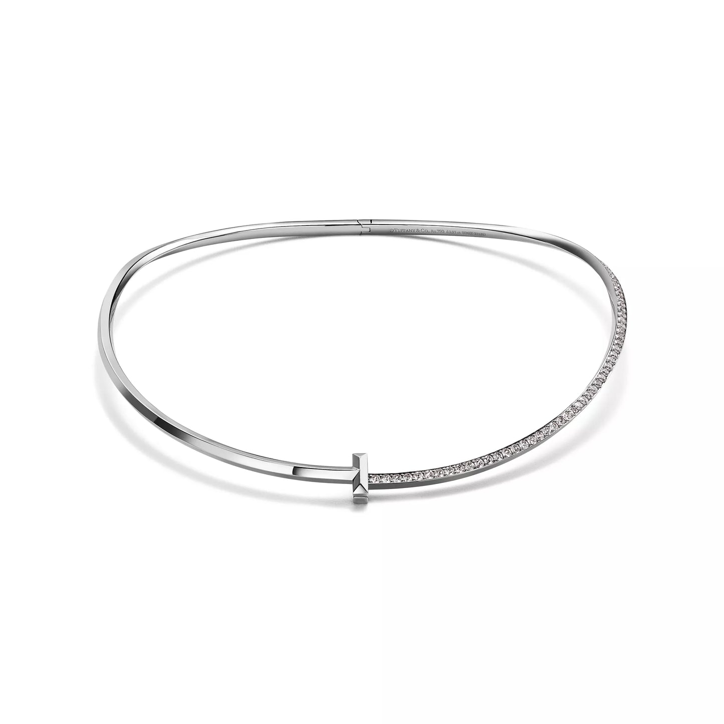 T1 Half Diamond Necklace