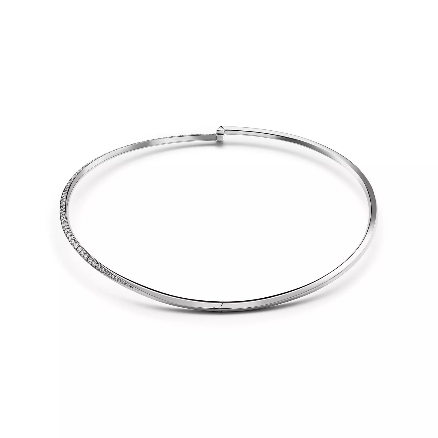 T1 Half Diamond Necklace