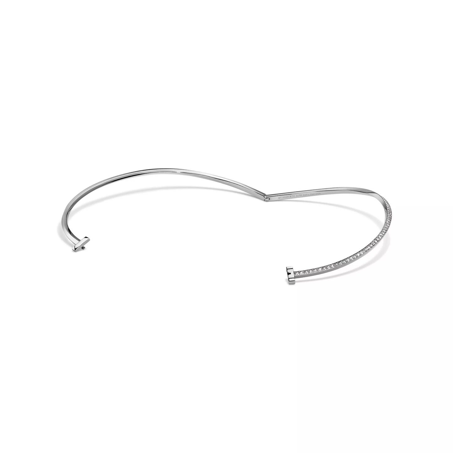 T1 Half Diamond Necklace