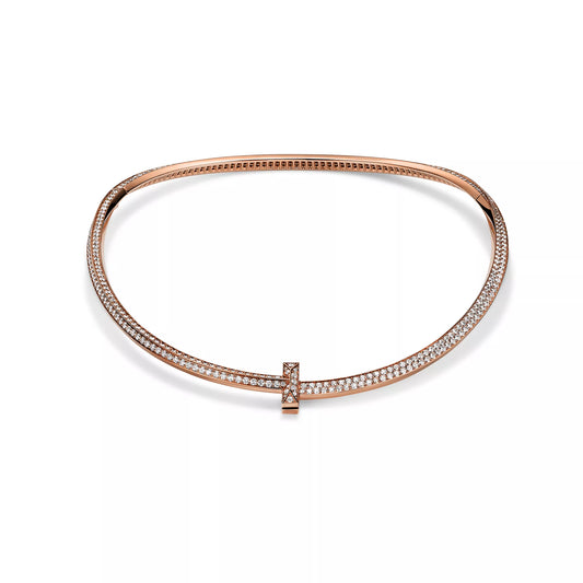 T1 Necklace Pave