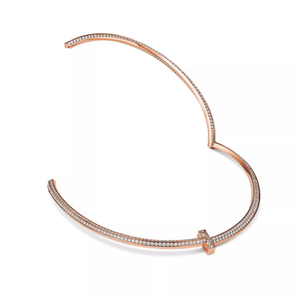 T1 Necklace Pave