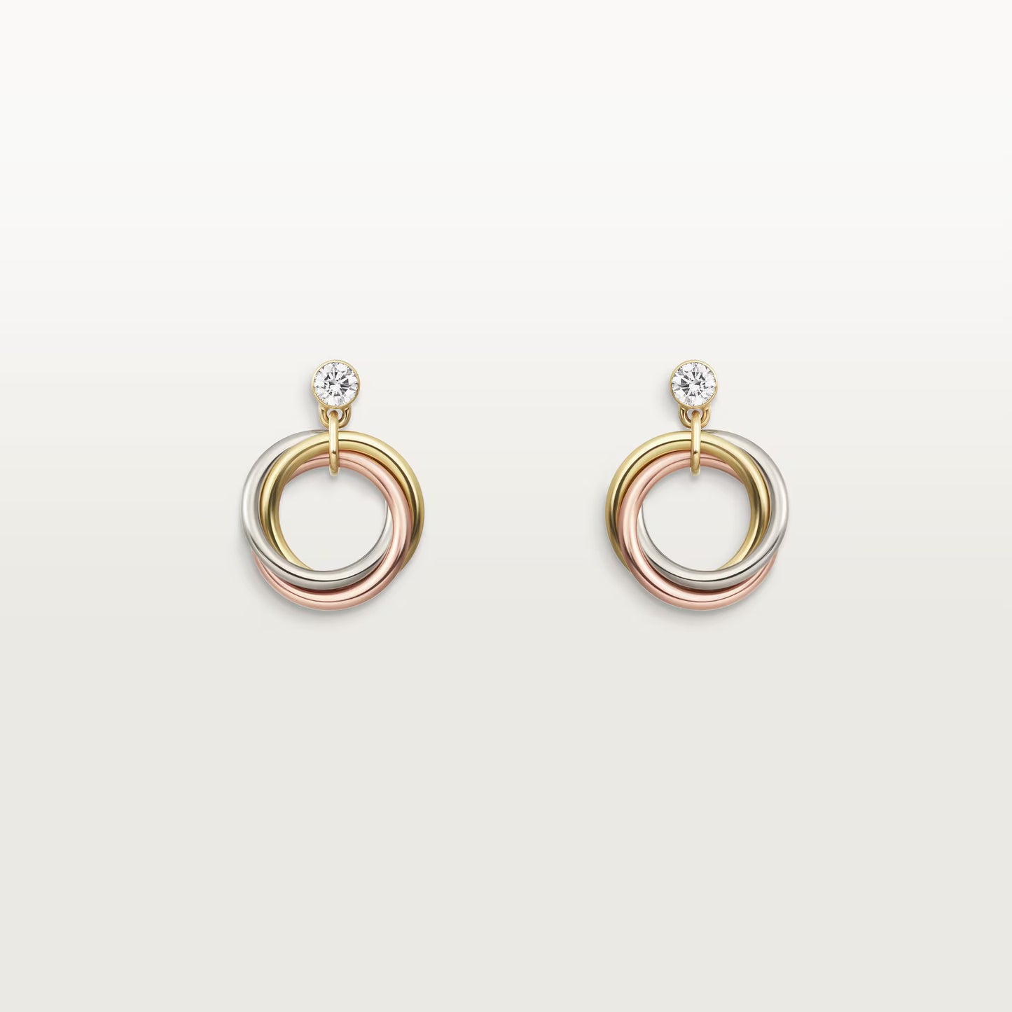 Trinity Earrings Brilliant Cut