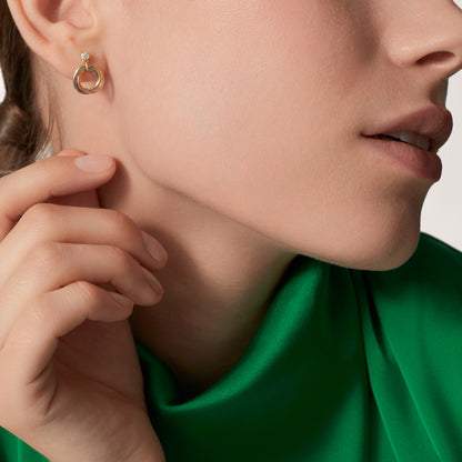 Trinity Earrings Brilliant Cut