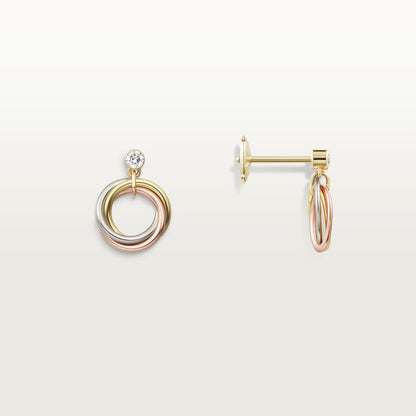 Trinity Earrings Brilliant Cut