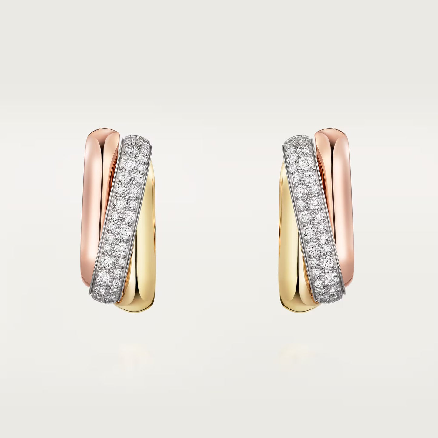 Trinity Cushion Earrings
