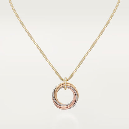 Trinity Pendant Seven Rows Diamonds