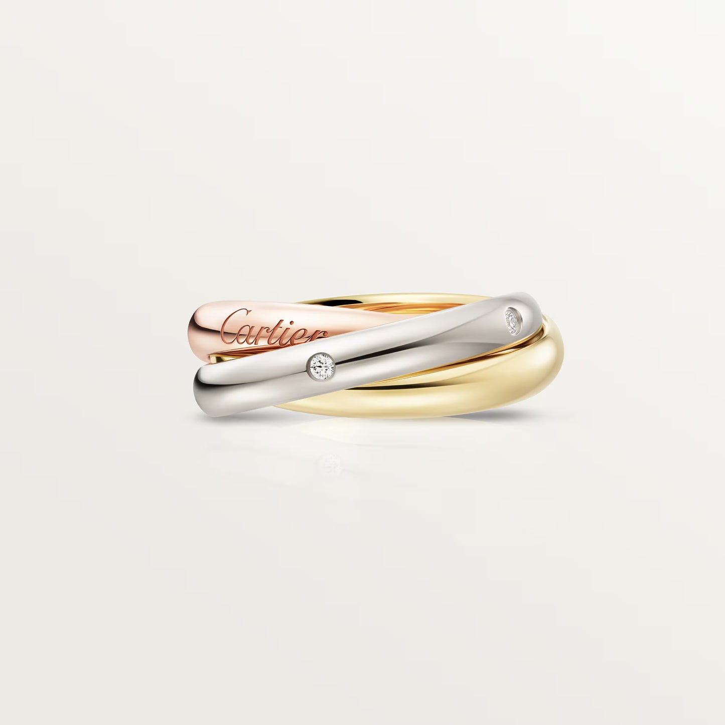 Trinity Ring Classic 5 Diamonds
