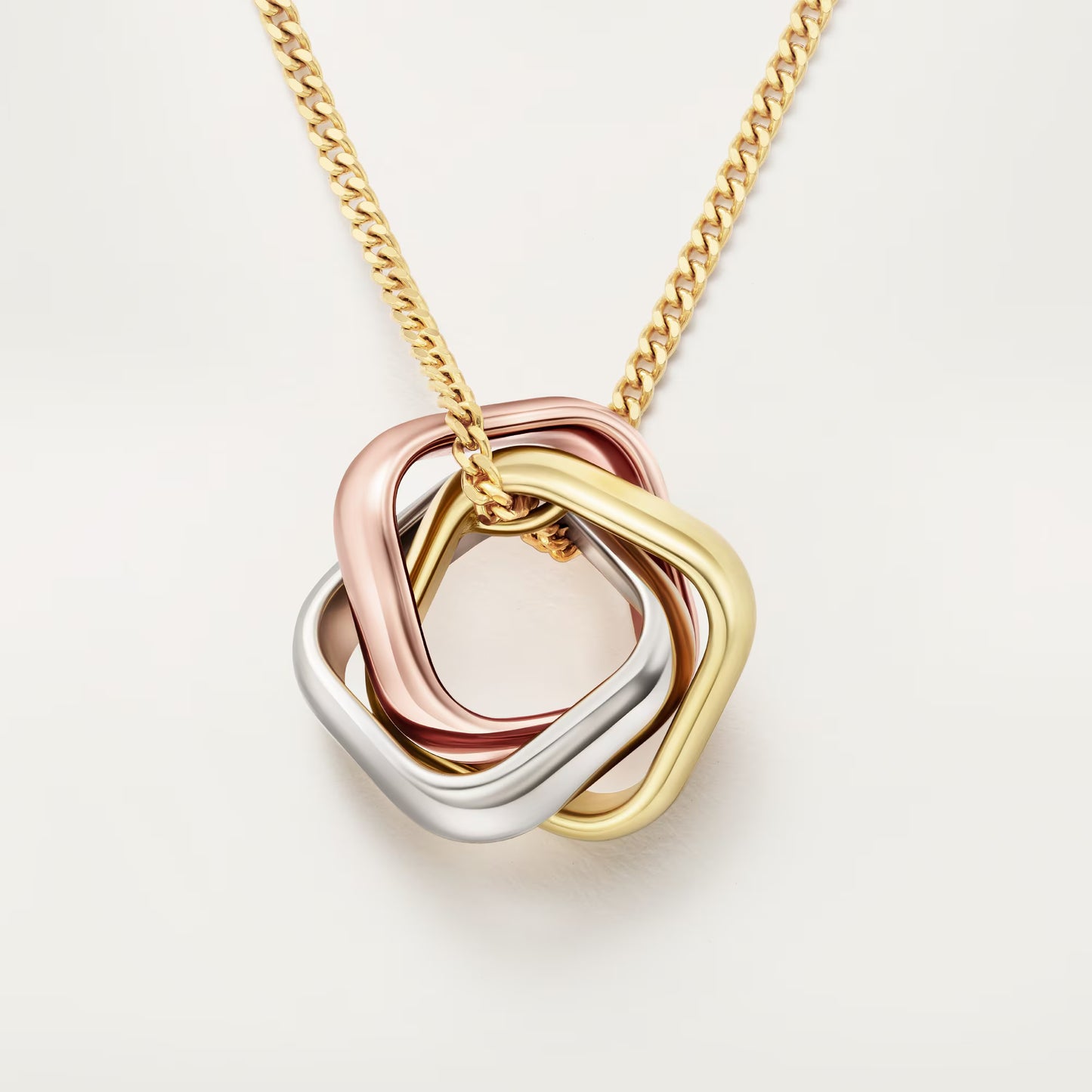 Trinity Cushion Pendant