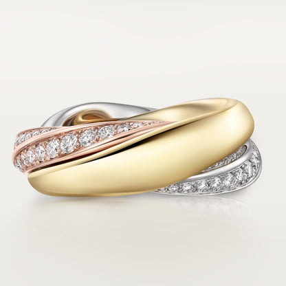 Trinity Ring Half Paved