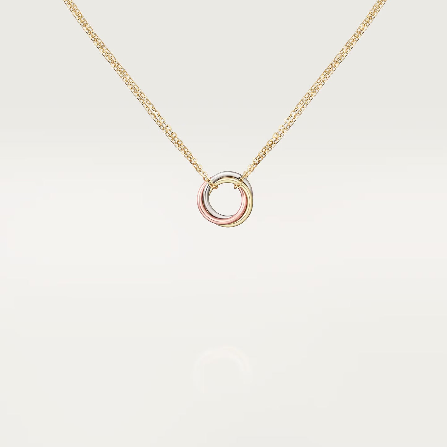 Trinity Pendant Mini Necklace