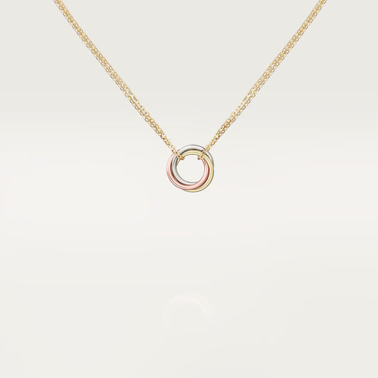 Trinity Pendant Mini Necklace