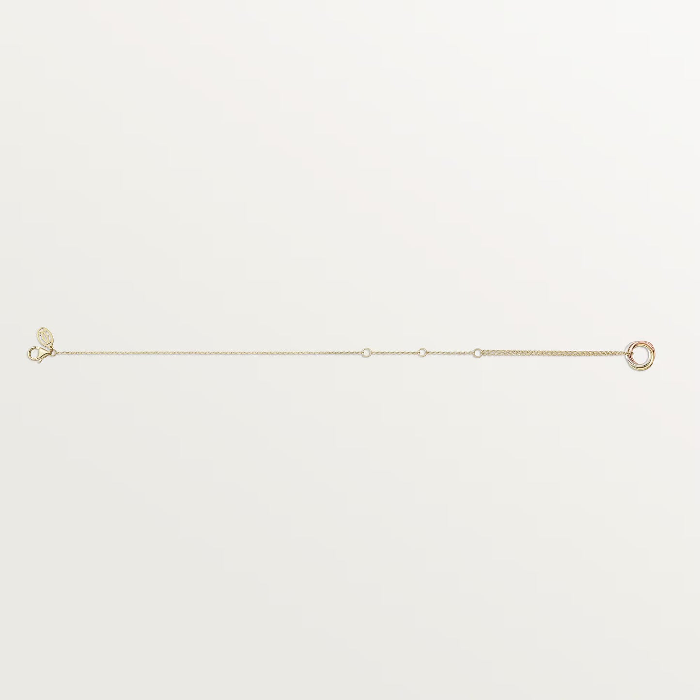 Trinity Bracelet on Chain